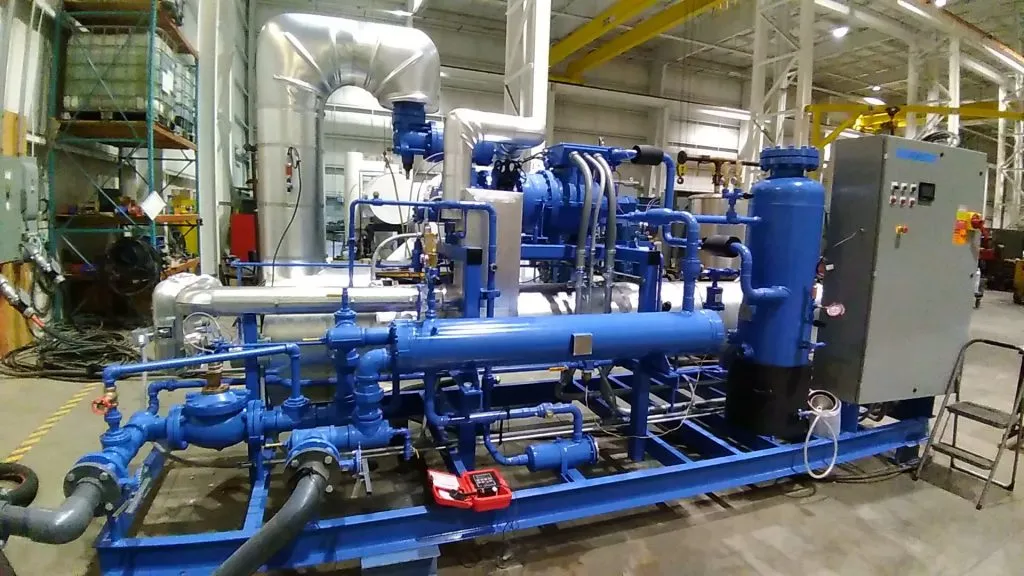 Industrial and construction water cooled chiller